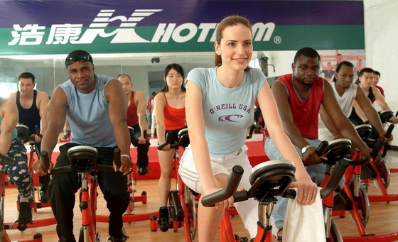 OEM Steel Air Spin Bike Body Gym Air Bike Đang tải 150kg