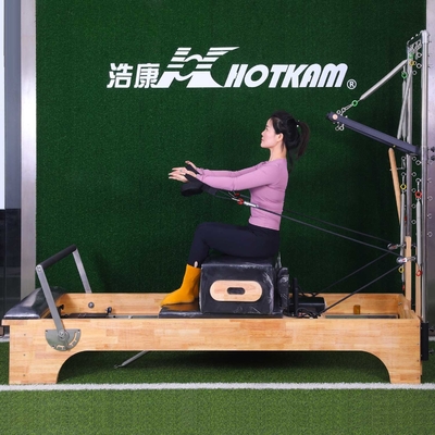Đang tải 200kg Thiết bị tập thể dục Pilates Deep Squat Pilates Reformer Machine