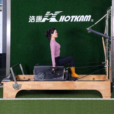 Đang tải 200kg Thiết bị tập thể dục Pilates Deep Squat Pilates Reformer Machine