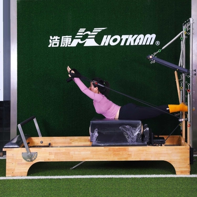 Đang tải 200kg Thiết bị tập thể dục Pilates Deep Squat Pilates Reformer Machine