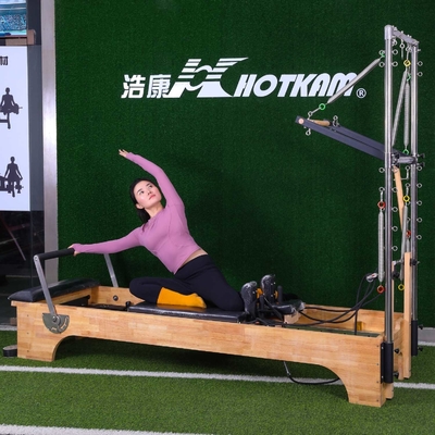 Đang tải 200kg Thiết bị tập thể dục Pilates Deep Squat Pilates Reformer Machine