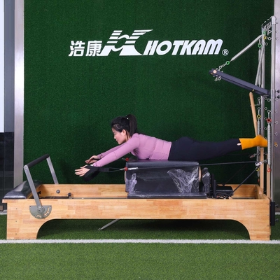 Đang tải 200kg Thiết bị tập thể dục Pilates Deep Squat Pilates Reformer Machine