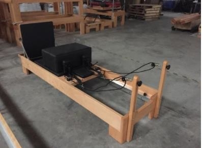 ISO9001 Thiết bị tập thể dục Pilates Wood Pilates Reformer OEM ODM