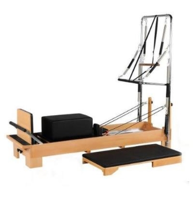 OEM Wood Steel Thiết bị tập thể dục Pilates Cải cách Pilates Với Half Trapeze