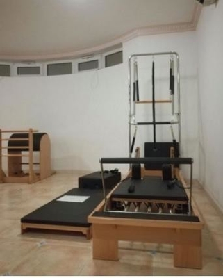 OEM Wood Steel Thiết bị tập thể dục Pilates Cải cách Pilates Với Half Trapeze