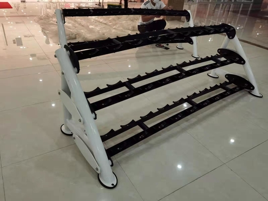 15 cặp quả tạ tập thể dục Giá đỡ quả tạ 3 tầng 2490*690*760MM