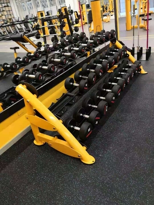 15 cặp quả tạ tập thể dục Giá đỡ quả tạ 3 tầng 2490*690*760MM