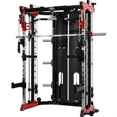 Combo Power Rack Máy tập thể hình thương mại Smith 200kgs