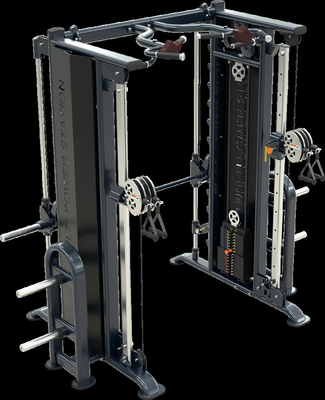 Thiết bị tập thể dục đa chức năng Cable Crossover Smith Machine Powder Powder