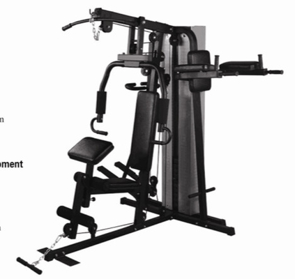 Đào tạo toàn diện Máy tập thể dục đa năng Multi Station Home Gym 50KGS