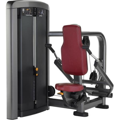 Thiết bị tập thể dục cuộc sống mới Unfolded Seated Tricep Press Machine Sơn tĩnh điện