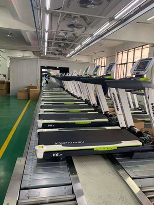 Màn hình LCD Máy chạy gấp Máy chạy bộ Thiết bị tập thể dục Tải trọng 150kg