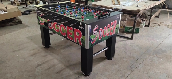 Bàn chơi bóng đá bóng đá có thể tùy chỉnh màu sắc với đường sắt MDF ABS Ball