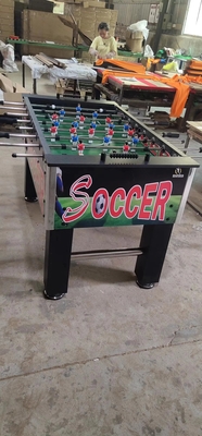 Bàn chơi bóng đá bóng đá có thể tùy chỉnh màu sắc với đường sắt MDF ABS Ball