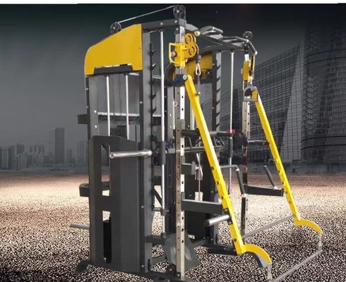 Bụi bọc phòng tập thể dục Thiết bị thể dục đa chức năng Smith Weight Stack Trainer