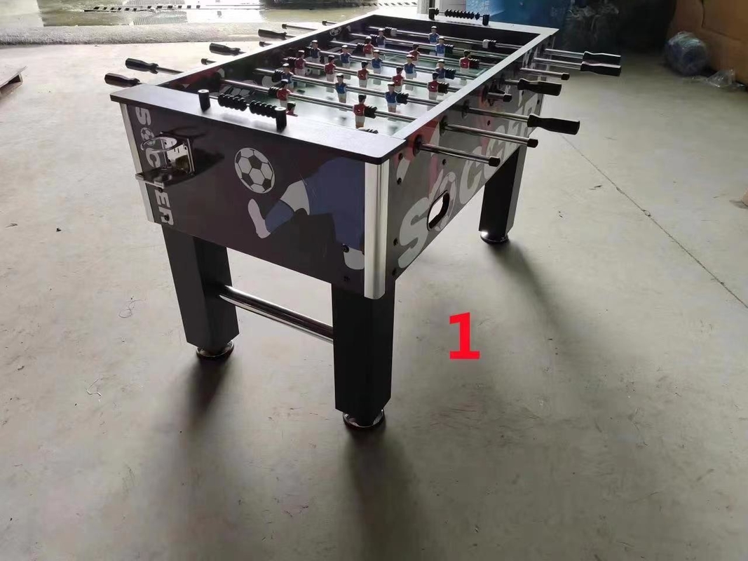 Bàn chơi bóng đá bóng đá có thể tùy chỉnh màu sắc với đường sắt MDF ABS Ball